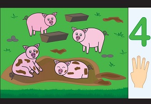 okul öncesi çocuklar için sayıları tanıyalım çalışma sayfaları